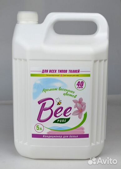 Гель для стирки Bee Pure 2л/5л