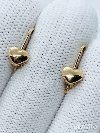 Серьги Золото