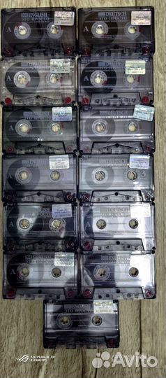 Аудиокассеты 13 шт новые