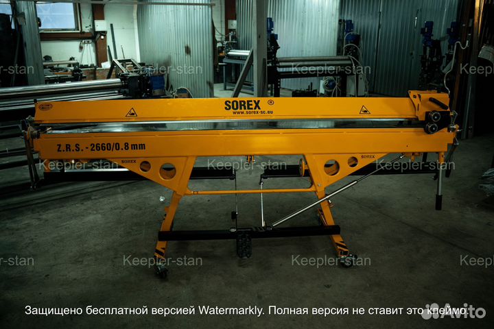 Листогибочный станок sorex