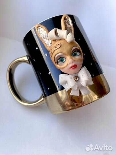 Кружка с декором