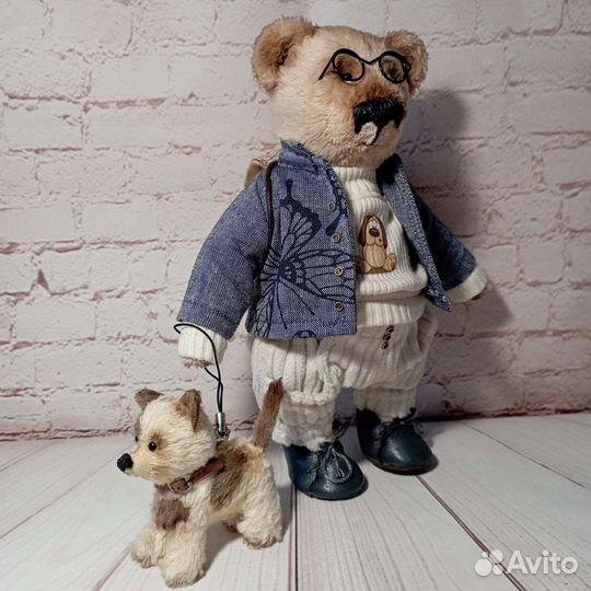 Мишка тедди ручная работа