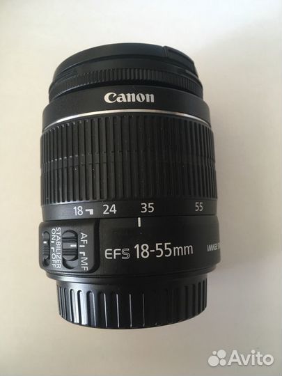 Объектив Canon Lens EF-S 18-55mm 1:3.5 - 5.6 is II