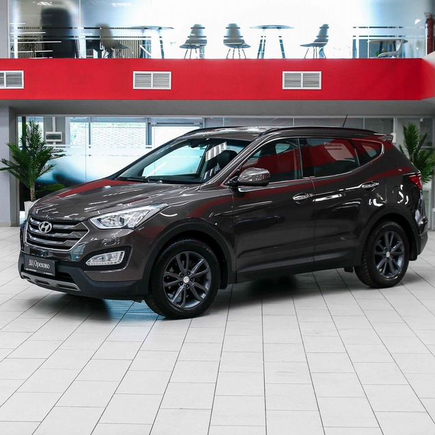 Hyundai Santa Fe 2.2 AT, 2013, 153 000 км