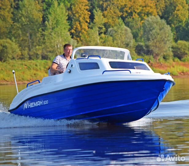 Новый катер Неман 500 комбинированный в наличии