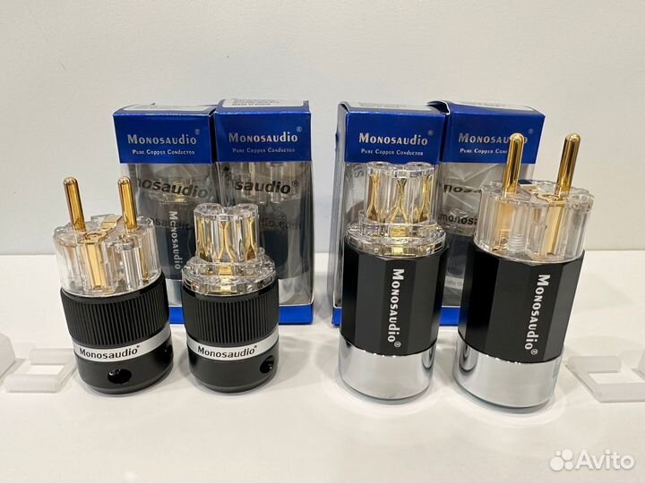 Силовые коннекторы Monosaudio (медь)
