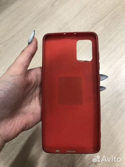 Чехол силиконовый на Samsung A51