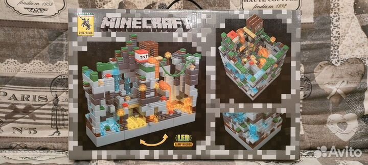 Конструктор lego minecraft крепость
