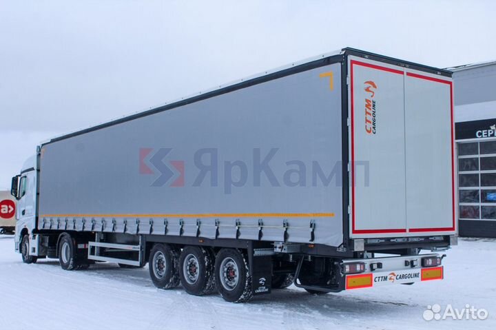 Полуприцеп шторный CTTM Cargoline Полуприцеп шторный, 2023