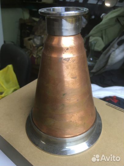 Медный переходник кламп 4