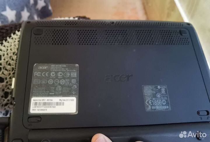 Нетбук acer aspire one