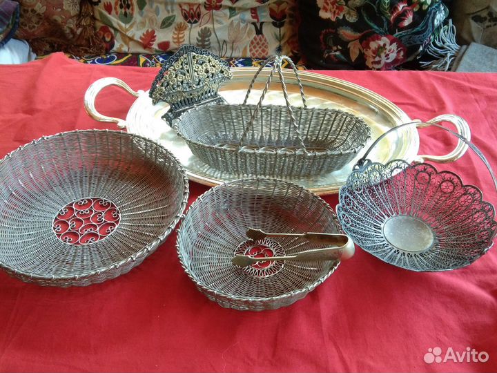 Посуда Серебро