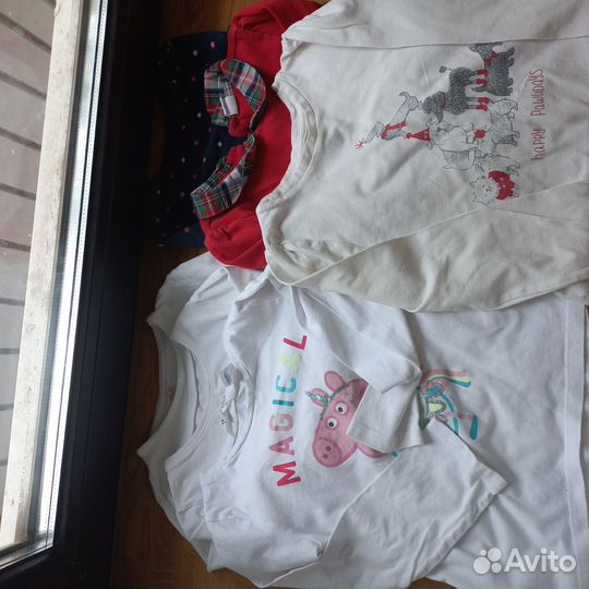 Лонгсливы hm, gap на рост 110-116