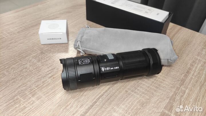 Самый дальнобойный и мощный фонарь, белый лазер