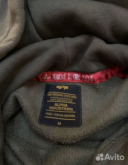 Худи alpha industries m