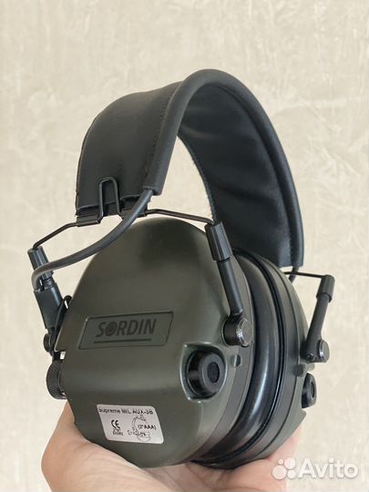 Sordin Supreme MIL AUX SFA Slim HB. Новинка