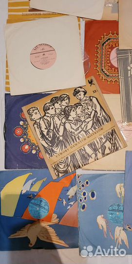 Грампластинки новые 50х годов 24шт