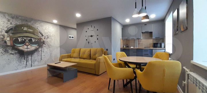 Квартира-студия, 45 м², 3/3 эт.
