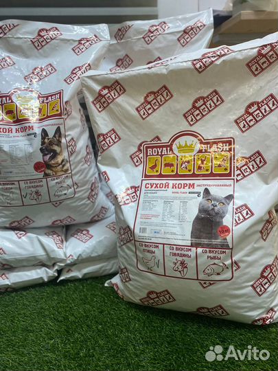 Корм для собак и кошек Royal Flash 10 кг