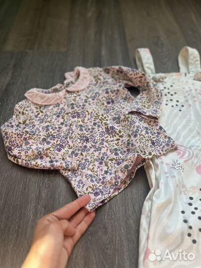 Комбинезон mothercare 92/ блузка Next 18-25