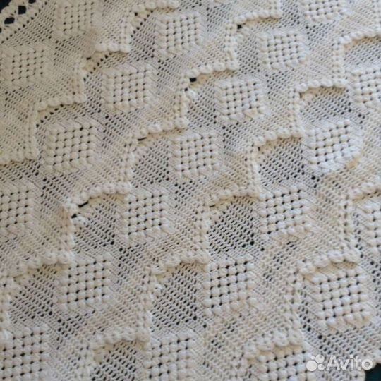 Шторки вязаные