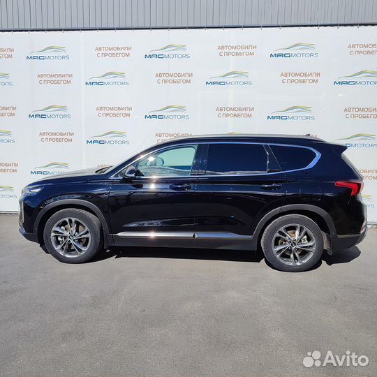 Hyundai Santa Fe 2.2 AT, 2019, 92 567 км