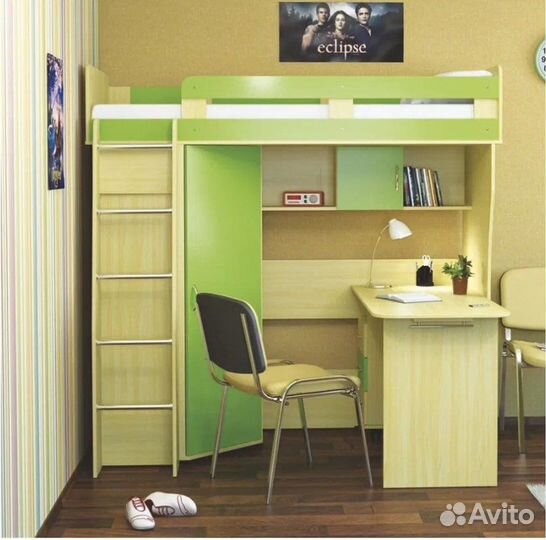 Кровать чердак