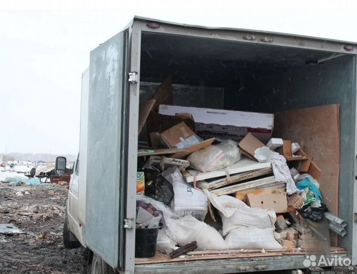 Вывоз мусора газель