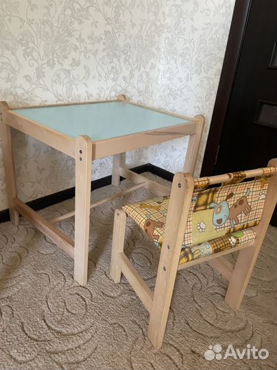 Столик и стульчик детский