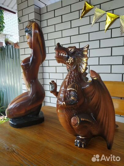 Копилка Дракон и Девушка