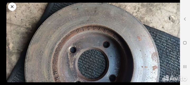 Тормозные диски nissan note e11