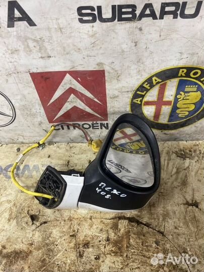 Зеркало электрическое переднее левое Peugeot 408