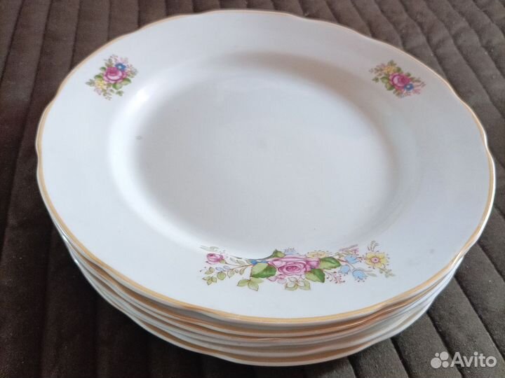 Тарелка фарфор Коростень
