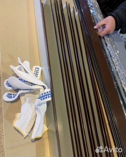 Планка примыкания Rall 8017 (коричневая)