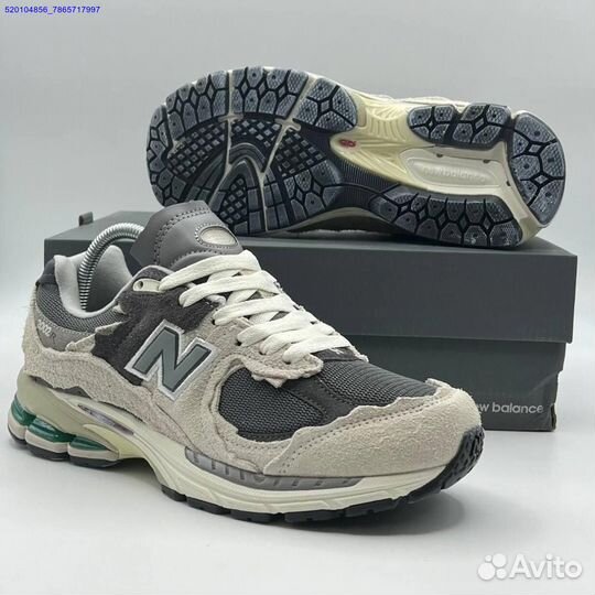 Кроссовки New Balance 2002R Grey (Арт.49427)