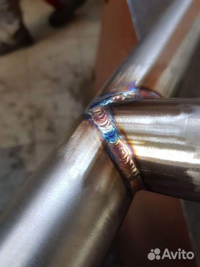 Сварка аргоном с выездом