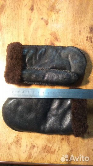 Пинетки и варежки из натурального меха