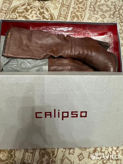 Сапоги женские натуральная кожа 37