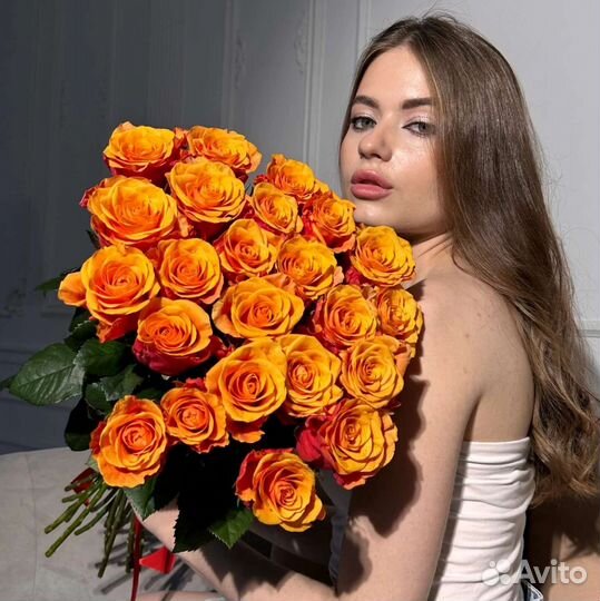 Цветы розы букет