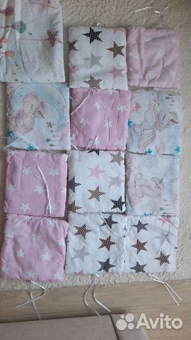 Бортики в кроватку