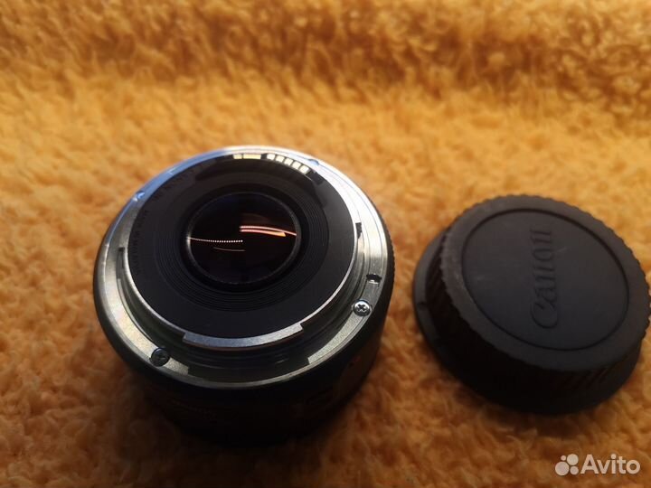 Объектив canon 50mm 1 8 stm