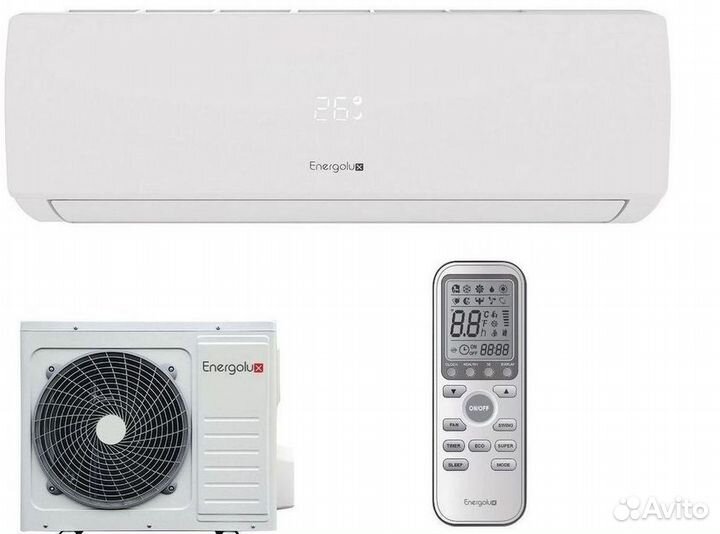 Сплит система с установкой