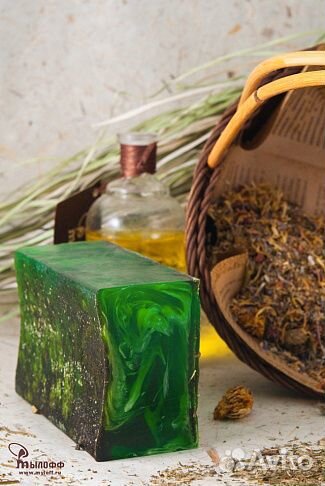 Мыло Кавказские травы - в брусках - в Москве