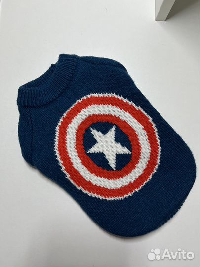 Свитер для собак Triol Marvel Капитан Америка M