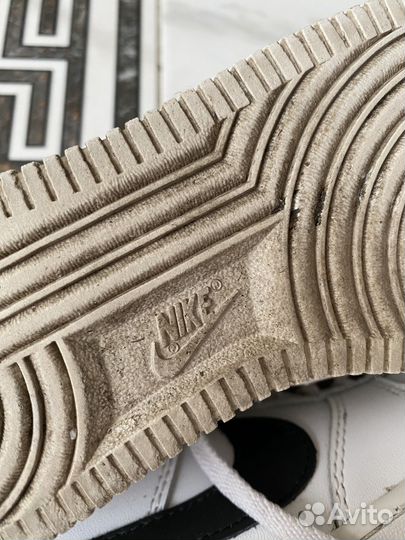 Кеды nike air белые (37,5)