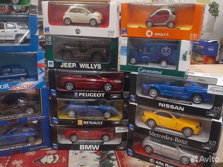 Модели 1:43,1:32