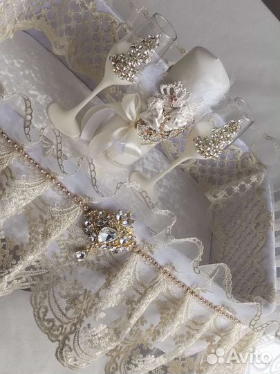 Корзина крестильная свадебная