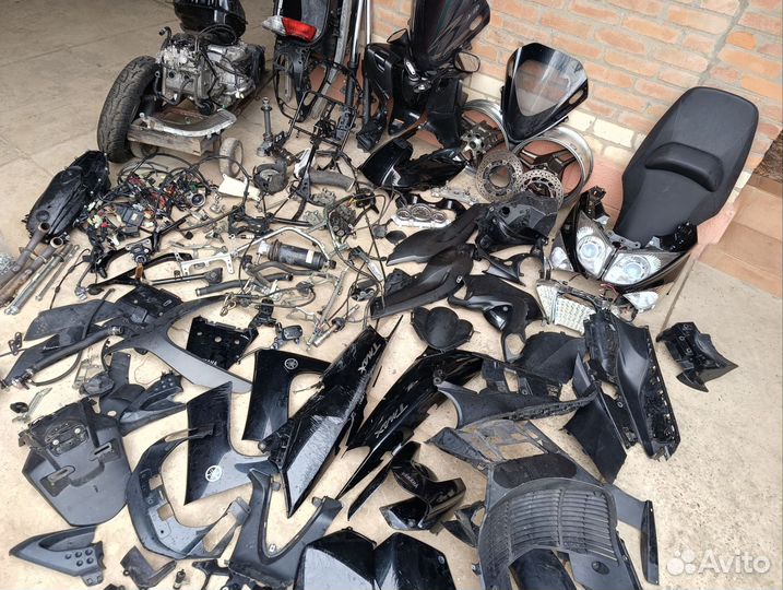 Yamaha t max 500 lll Разбор Запчасти