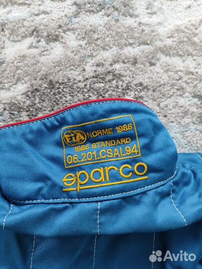 Комбинезон для автоспорта Sparco с омологацией