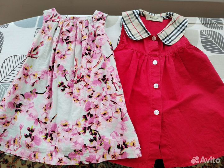 Платье 68 74 80 86 Burberrу крокид